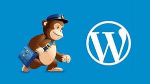 Mail chimp WordPress logo